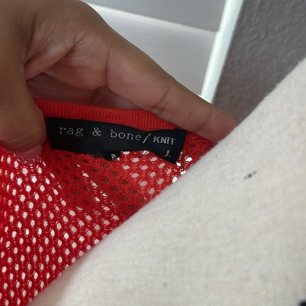 Rag & Bone Katya Mesh Sweater